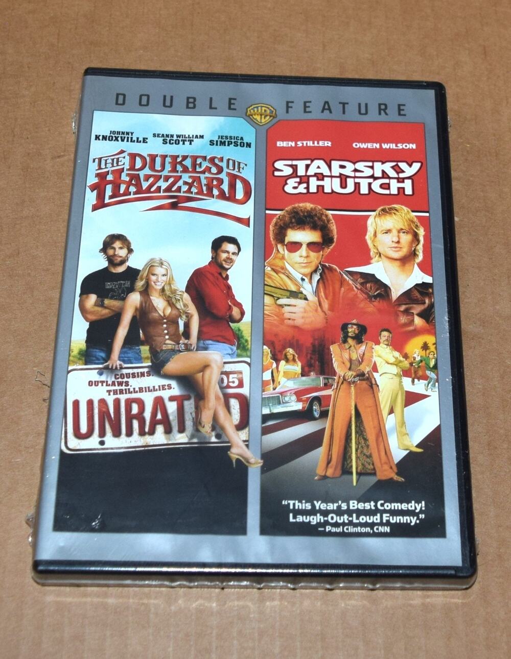 Dukes of Hazzard Starsky & Hutch DVD 2008 Stiller Wilson Knoxville Scott Sealed